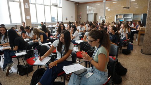 Studentesse partecipanti all'ed.2025 presso l'Università di Bari