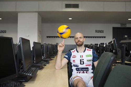 Riccardo Sbertoli in uno degli scatti di Lorenzo Passoni