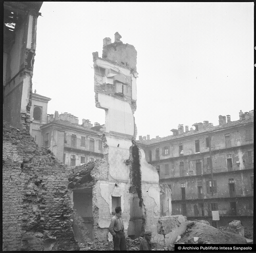 Rovine in Corso Roma, oggi Corso di porta Romana