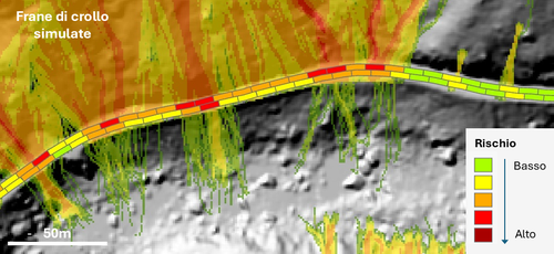 Valutazione quantitativa del rischio da frana lungo una strada di accesso allo Yosemite National Park, supportata da modelli di simulazione numerica sviluppati all’Università di Milano-Bicocca