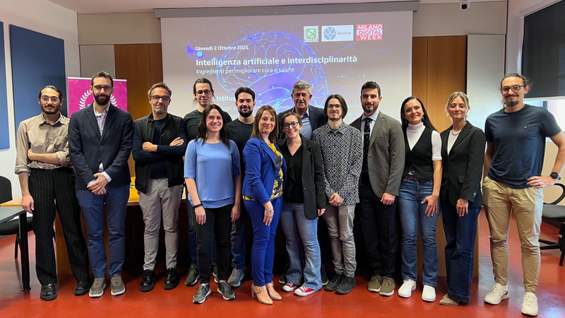 workshop “Intelligenza artificiale e interdisciplinarità: ingredienti per migliorare cura e salute”, un appuntamento della Milano Digital Week